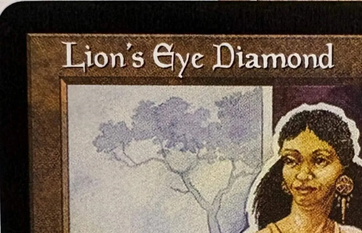 LK3 Lion's Eye Diamond Mox Amber Mox Diamond Sol Ring The One Ring Grim Monolith High-Quality TCG Proxy Cards (Black-Core) — image 11