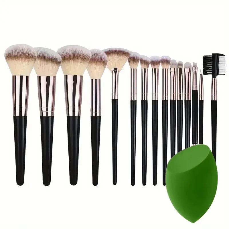 Professional 3-20PCS Makeup Brushes Set Soft Fluffy Foundation Eyeshadow Concealer Blending Kabuki Women Beauty Tool — image 19