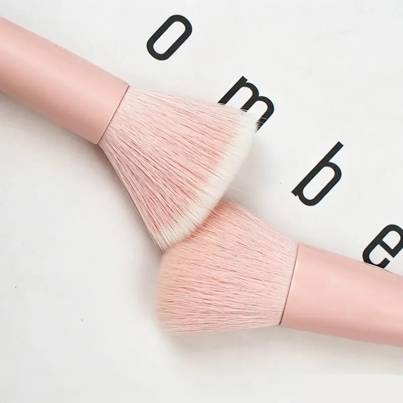 10pcs Travel Makeup Brush Set Mini Makeup Brushes Travel Size Small Eyeshadow Eye Lipstick Foundation Brush Shadow Contour Blush