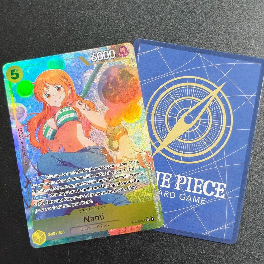 Proxy One Piece Card Game EB03 HEROINES Vivi Hancock Reiju Nami Robin Law English Tcg Anime Cards — image 5