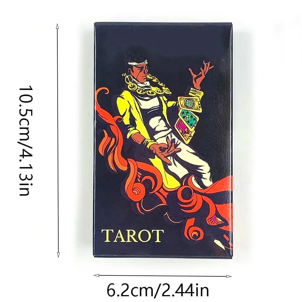 JoJo's Bizarre Adventure Tarot Cards The Nine Gods Cards Anime Tarot Deck Fortune Telling Divination Card Game Collectible Cards — image 6