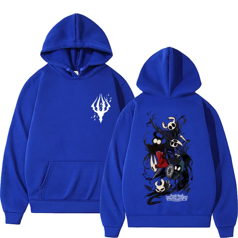 Game Hollow Knight Hoodie Male Fashion Streetwear Men Women Clothing Casual Oversized Hoodies Unisex Retro Otaku Lovers Pullover — image 15