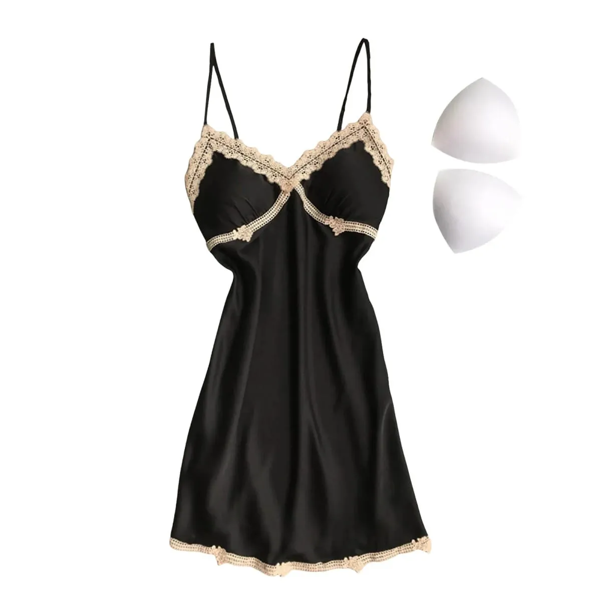 Sexy Women'S Suspender Nightgown Home Wear Lace Pajamas Erotic Lingerie In Europe And America Intimates Nightdress Sleepwear — image 5