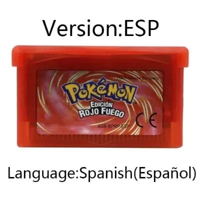 GBA Game Pokemon Series Video Game Cartridge Console Card Pokemon Emerald FireRed Ruby LeafGreen Sapphire Multi-language — image 6