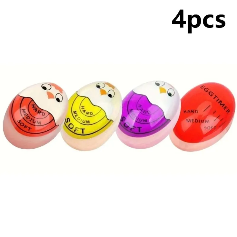 DU Egg Timer Color Changing Indicator Kitchen Boiled Egg Timer Resin Perfect Boiled Eggs By Temperature Home Kitchen Gadget — image 12