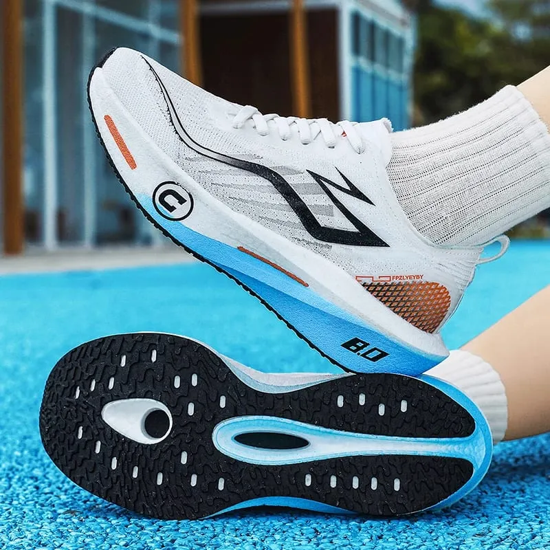 Athletic Running Shoes Men Marathon Speciality Training Race Sports Carbon Board Lightweight Women Comfortable Outdoor Sneakers — image 5