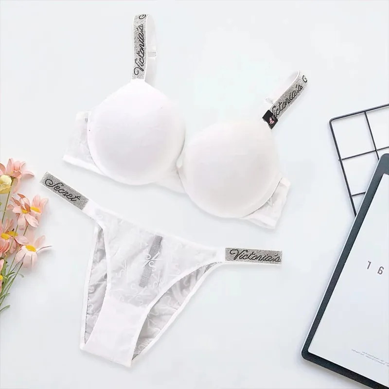 Victoria's Secret Women's New Sexy Lingerie Sporty Classic Padded Adjustable Push Up Lingerie Underwear Set Bras and Panty Set — image 4