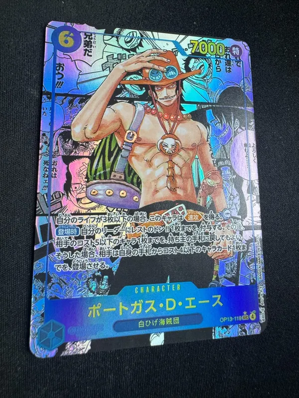 ONE PIECE Roronoa Zoro Monkey D. Luffy כרטיס אוסף תוצרת בית בגרסה יפנית אנגלית צעצועים מתנת יום הולדת לחג המולד — image 19
