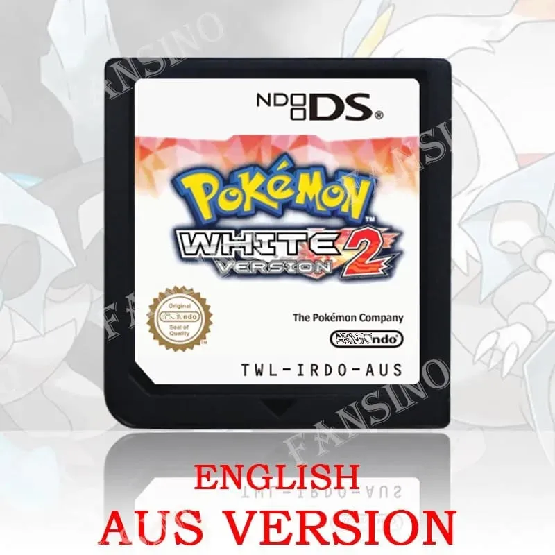 (USA EUR AUS) Pokemon Black White 1/2 Version High Quality Authentic 1:1 Replica DS Video Game Cartridge For DS 2DS 3DS Console — image 16
