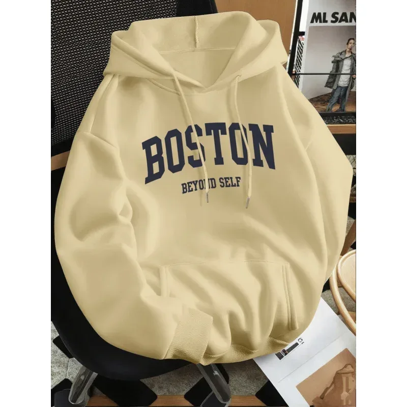 2026 New Men's Loose Hoodie Thin Spring Autumn Versatile Casual No Pilling Fade Resistant — image 3