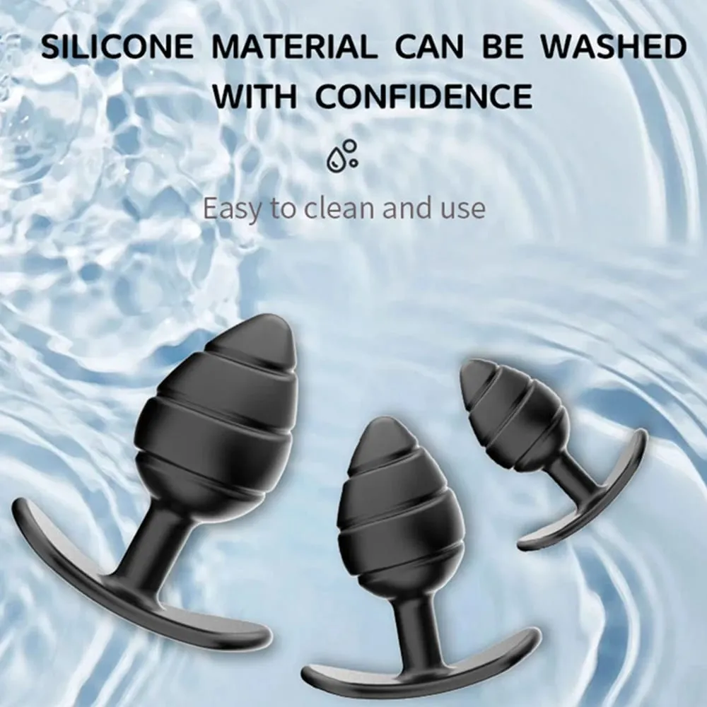Silicone Plug Anal Sex Toys Butt Plug Beginner Anal Underwear Buttplug Dildo Masturbador For Couples SM Adults Men Woman 3 Sizes — image 4