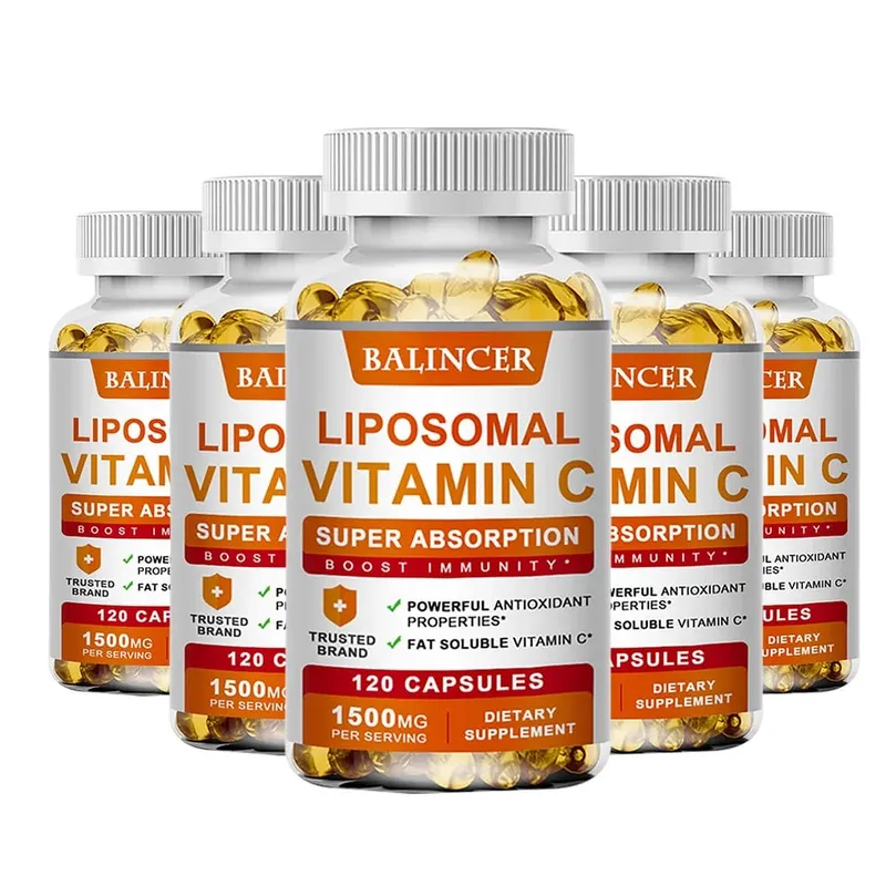 Liposomal Vitamin C 1500mg High Absorption Fat-Soluble Ascorbic Acid Immune Support Collagen Booster & Antioxidant Supplement — image 8