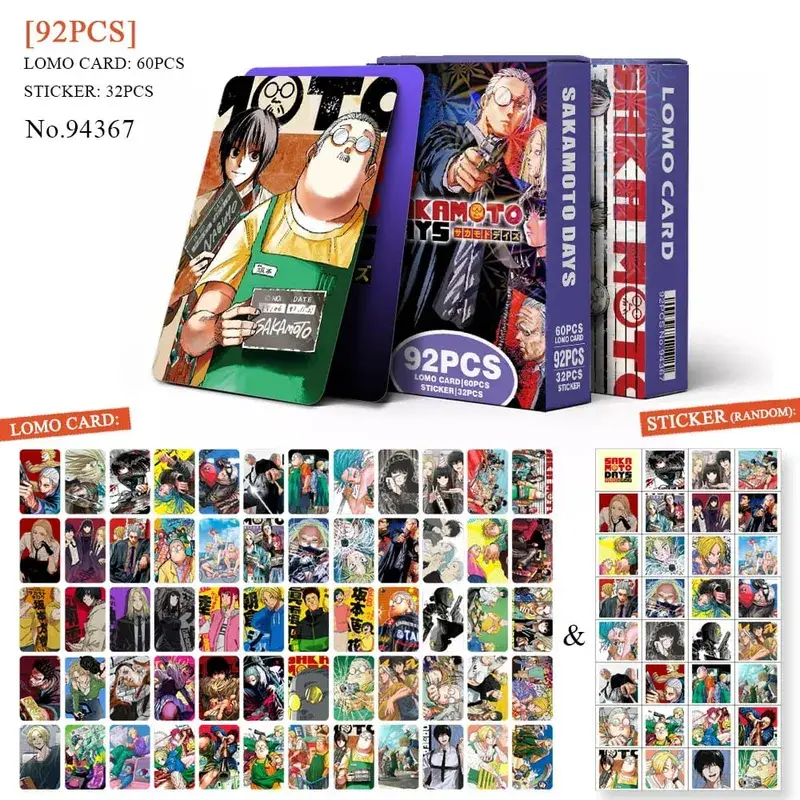 Anime Attack on Titan Lomo Card Pohlednice Hračka Haikyuu Lékárnické deníky Honkai Star Rail Collection Karty s nálepkami Dárek — image 13