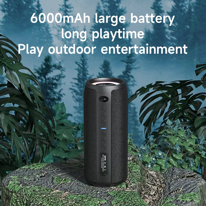 Zealot-S51Pro 40w alto-falante bluetooth de alta potência 3d estéreo baixo alto-falante bluetooth portátil ipx5 à prova dwaterproof água adequado tws boom box — image 5