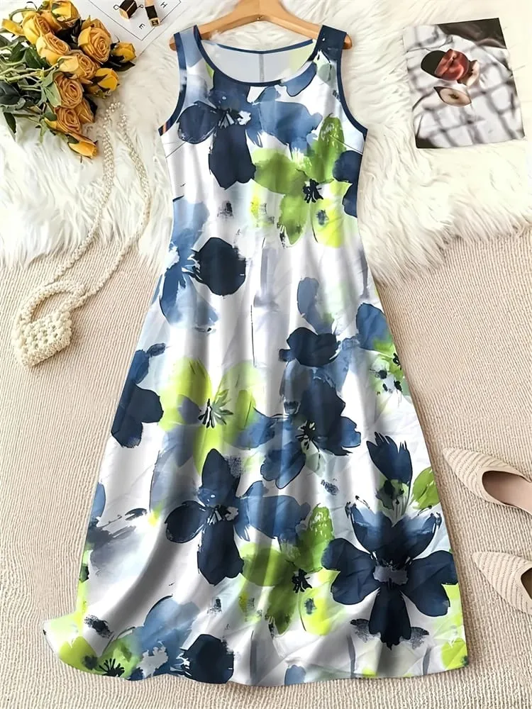 Trendy 3D Women's New Arrival Dresses Summer Street Style Printed Loose-Fit Casual Dresses Outdoor Travel and Party Dresses — image 19