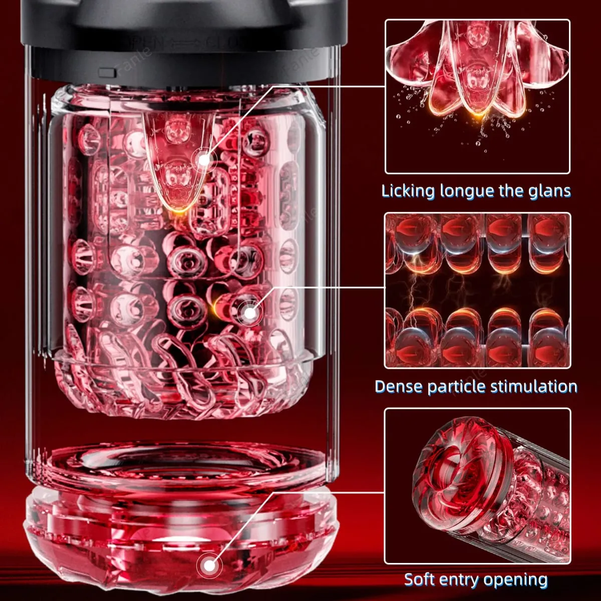 APP Control Automatic Male Masturbator Cup Rotating Licking Thusting Masturbation Heating Vagina Pusssy Blowjob Sex Toys For Men