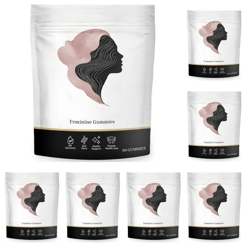 Vaginal Flora Gummies with Lactobacillus Acidophilus and Vitamin C Support for Female Microbiome Balance 60 Gummies — image 13