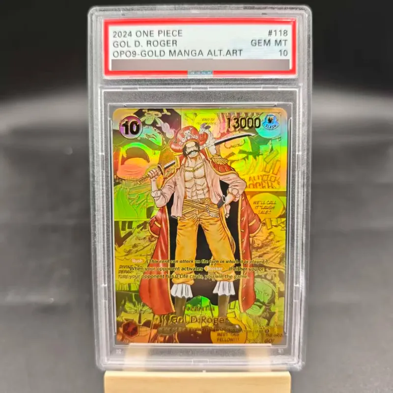 DIY ONE PIECE English Silver Nika Luffy Rating Card OPCG Hancock Ace Teach Zoro Copy Version Anime Collection Cards Gift Toy — image 4