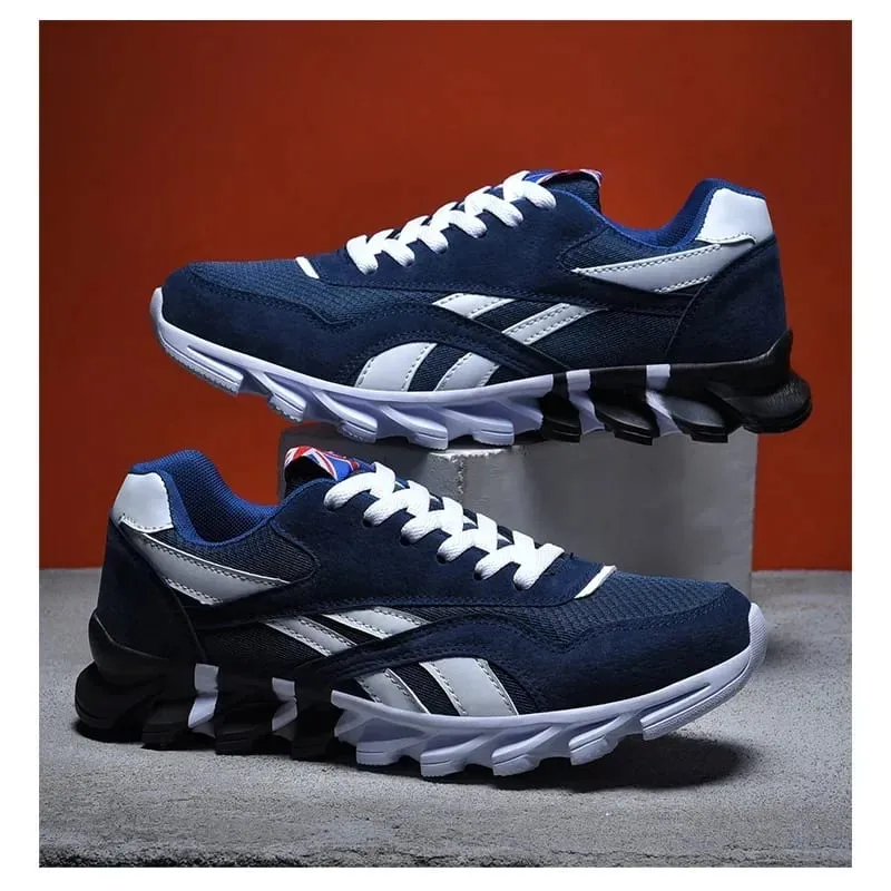 New Men's and Women's Running Shoes Breathable Casual Sneakers Anti-slip Vibration Comfortable Walking Shoes 36-48 — image 2