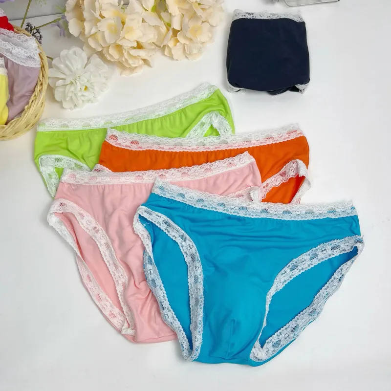 New Men's Underwear Sexy Men's Lace Briefs U-Convex Pouch Low-Rise Comfortable and Breathable Shorts Briefs men underwear sexy — image 1