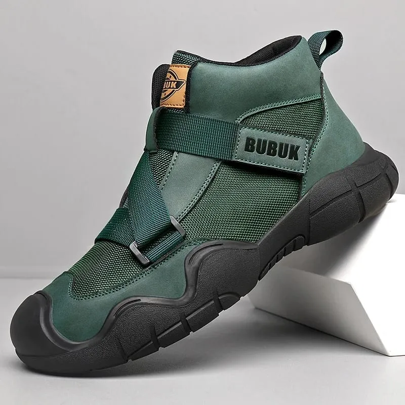 Men's Shoes Autumn and Winter Men's Business Casual Shoes New Outdoor Hiking Sports Shoes Youth Basketball Shoes Casual Trendy Shoes Fashion Short Boots — image 1