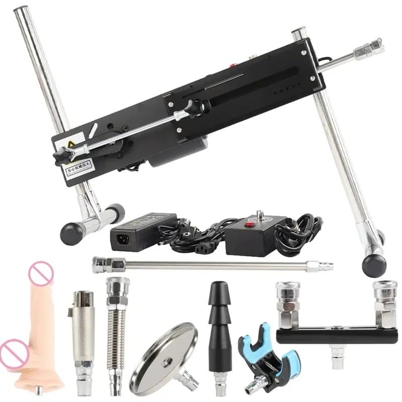70W/120W/200W Power Sex Machine Silent Adults Masturbation Vac-u Lock Sex Machine With Dildo for Women Sex Toys