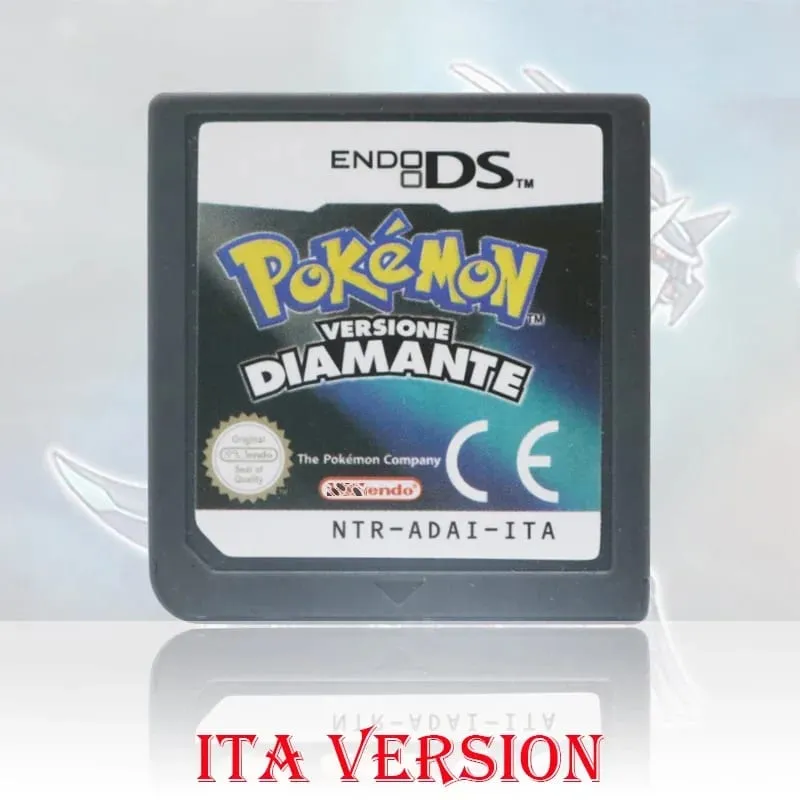 NOE/ESP/ITA/FRA/USA/EUR/AUS Version Pokemon HeartGold SoulSilver Platinum Diamond PearlVideo Game Card For DS 2DS 3DS Console — image 8