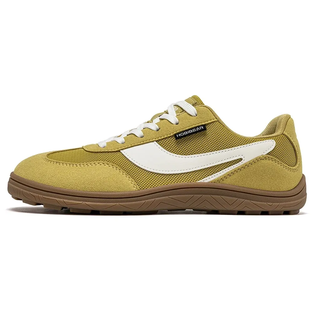 Wide Barefoot Shoes Womens Mens Zero Drop Minimalist Sneakers Artificial Leather Mesh Retro Walking Shoes