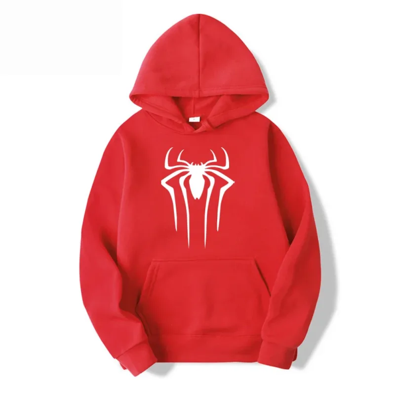 Latest Fashion Men's and Women's Hoodies Casual Hoodies Unisex Trendy Printed Spider Pattern Hoodies — image 12