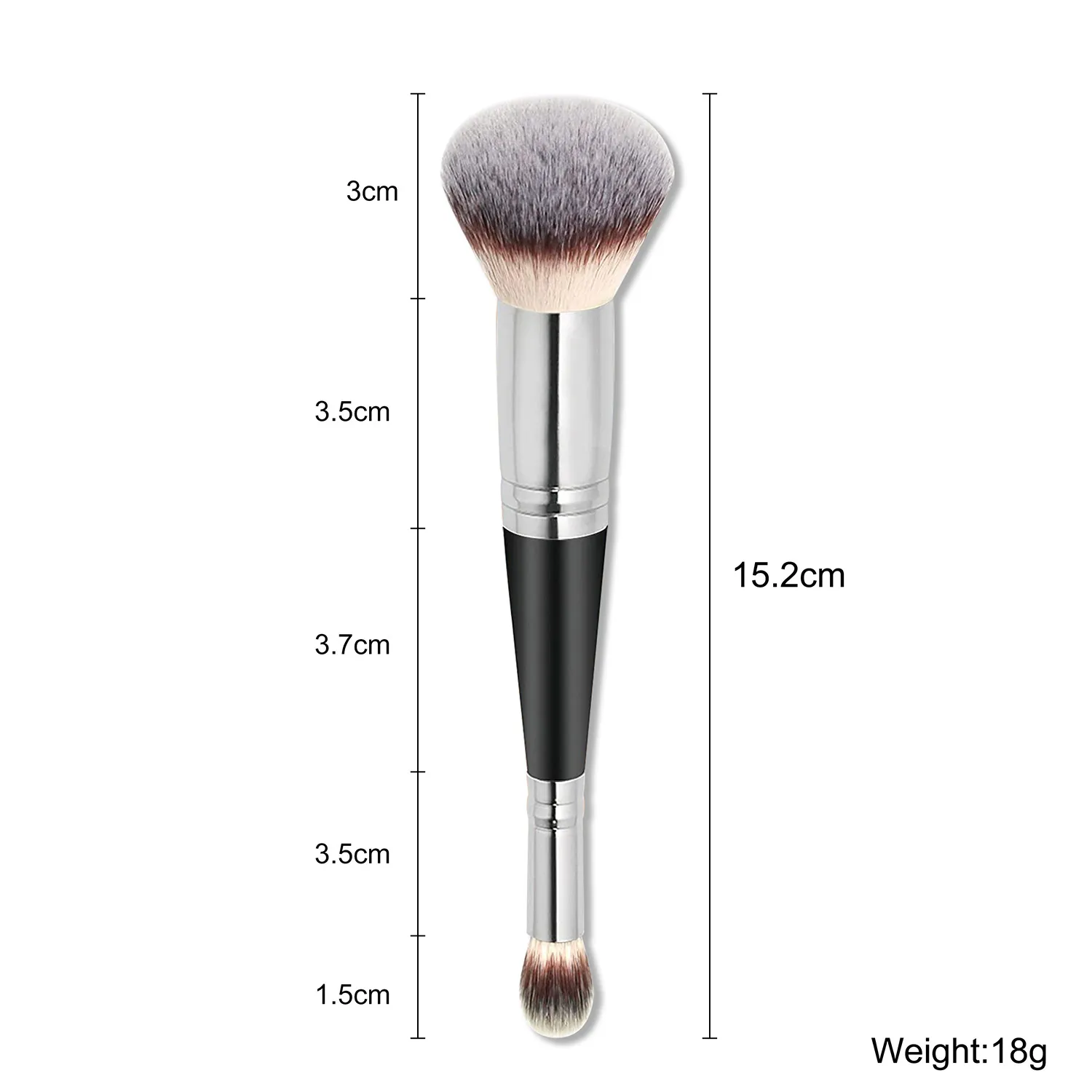 Custom Logo Makeup Brushes Large Powder Foundation Make up Brushes Cruelty Free Concealer Makeup Brush Wholesale Bulk 20pcs/lot