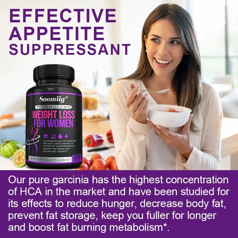 Weight loss supplements Appetite Suppressant Support Nighttime Metabolism Helps Reduce Fat Accumulation 120 Capsules — image 5