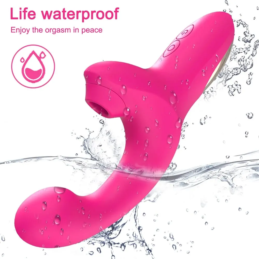 Sucking Vibrator Sex Toys for Women Vibrating Finger Massager with Suction Vibration Clitoral G Spot Stimulation Adult Products — image 6