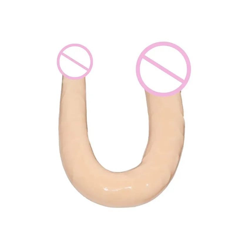 Dildo Sex Toys For Woman Vagina and Anus Realistic Penis Masturbators For Women Two Double Headed Dildos Adult Sex Toy For Women — image 10