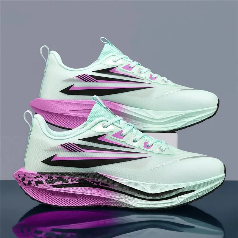 Marathon Men Sports Speciality Running Shoes Carbon Board Breathable Lightweight Women's Comfortable Athletic Nonskid Sneakers