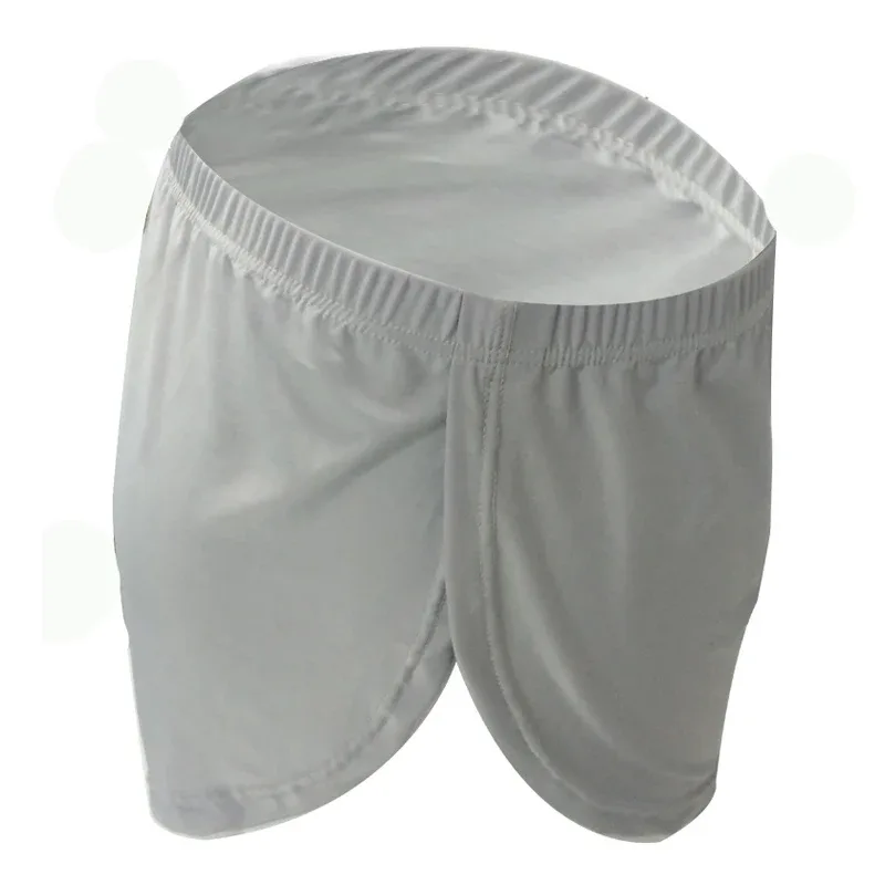 Male Panties Underwear Boxers Breathable Men Boxer Pajamas Side Split Underpants Cueca Homem Shorts Sleepwear — image 8