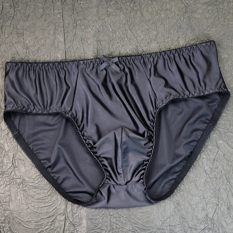 smooth Briefs Silky Men's Underwear Glossy Sports Men Swimsuit Interior Hombre Panties mens sexy underwear — image 12