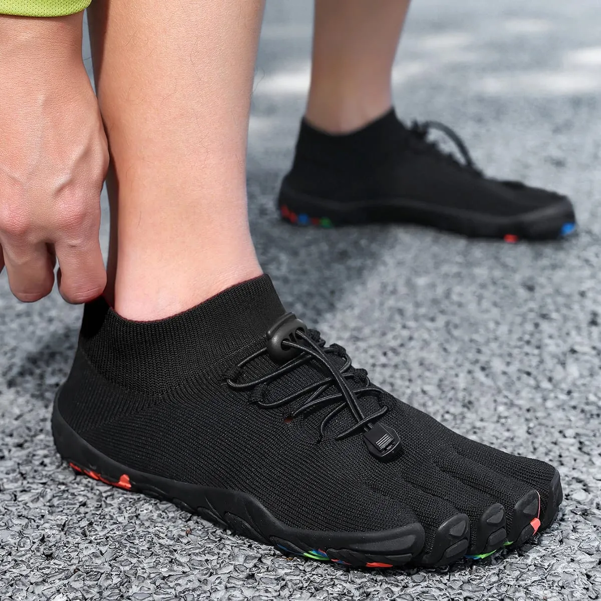 2026 New Men FiveFingers Casual Sneakers Unisex Split Toe Shoe Men Outdoor Off-road Shoes Couple Five Toe Running Shoes — image 6