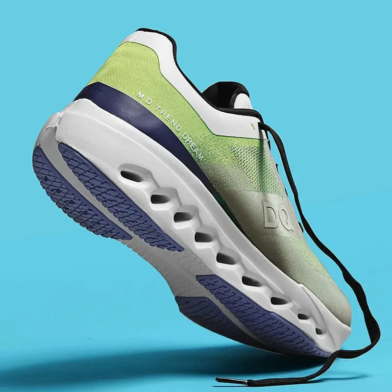Men Sports Running Shoes Marathon Air Cushion Breathable Lightweight Comfortable Women Outdoor Athletic Sneakers Jogging Tenis — image 12