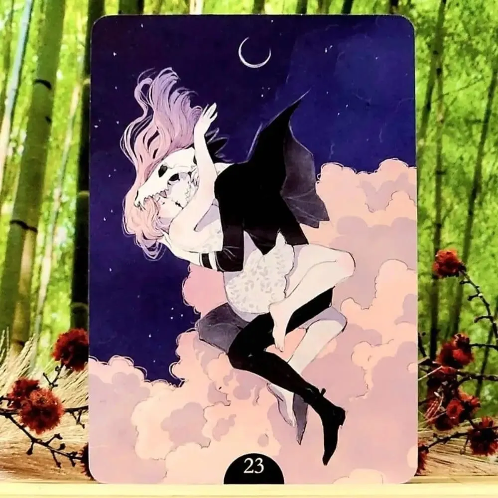 8.8*12.6cm Loputyn Oracle 36 Pcs Cards Double-sided Embossed Evocative Sensual and Imaginative Drawings — image 6