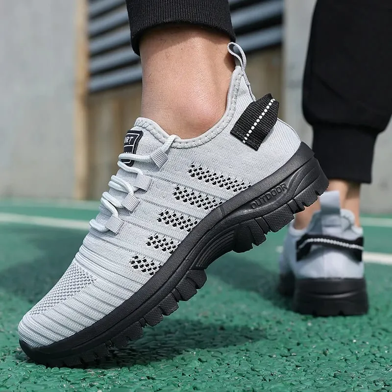 Trampki Męskie Oddychające modne buty do biegania Lekkie sportowe obuwie treningowe Męskie tenisówki tenisowe Masculino — image 9