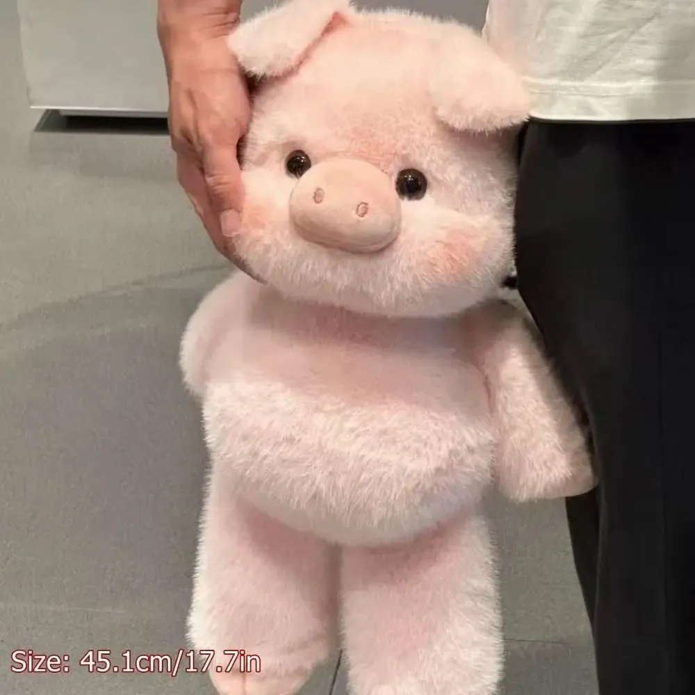 New Design Soft Pig Animal Pillow Cute Emotional Support 17.7inch — image 6