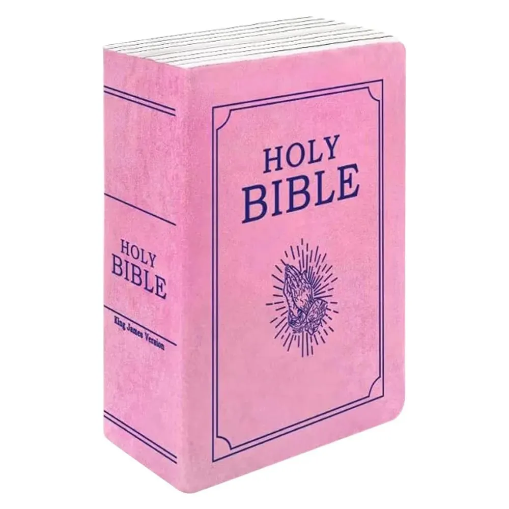 Living Room Realistic Looking Bible Pillow Sofa Cushion Plush Toy Bible Throw Pillow 33*22cm Home Decor Bible Cushion Bedroom — image 11