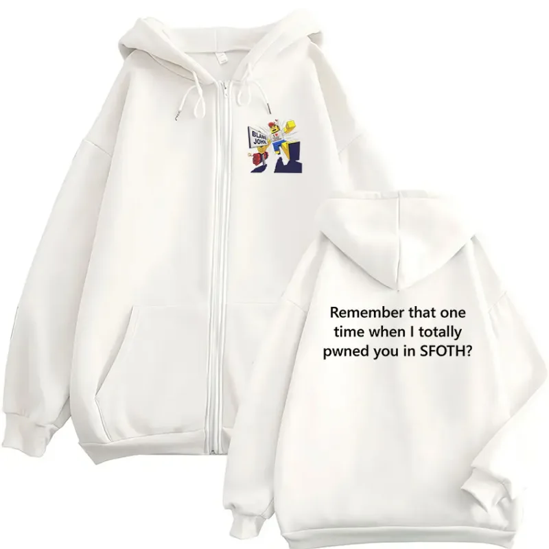 Funny Blame John Meme Zipper Hoodie Shedletsky Forsaken Fashion Autumn/Winter Sweatshirt Men Women Casual Oversized Coats Hoody — image 15