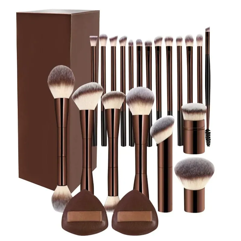 Professional Makeup Brush Double Head Foundation Powder Concealer Makeup Brush Soft Fiber Hair Cosmetic Beauty Tools — image 15