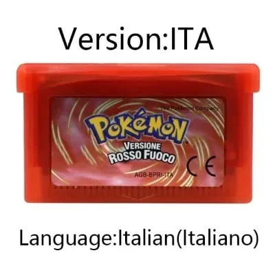 GBA Game Pokemon Series Video Game Cartridge Console Card Pokemon Emerald FireRed Ruby LeafGreen Sapphire Multi-language — image 28