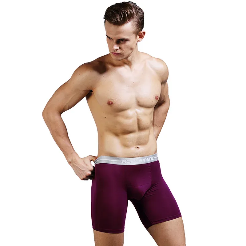 Large Size XL-7XL Men's Boxers Shorts Modal Underwear Man Breathable Pouch Panties Middle Long Leg Underpants Male Cueca Hombre — image 15
