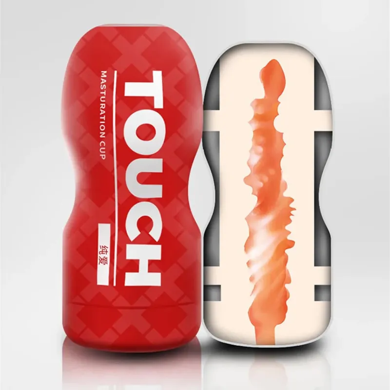 Soft TPE Aircraft Cup Male Stroker with Oral Vaginal Anal Textures Realistic Pocket Pussy Training Sex Toy for Men