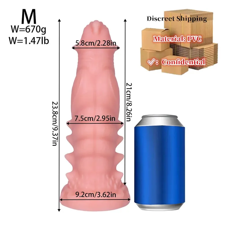 Big Anal Plug Monsters Enlargenmen Prostate Massager Huge Anal Dilator Butt Plug Anal Training Expansion Sex Toys For Women Men
