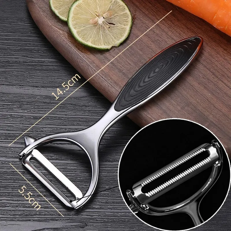 Stainless Steel Fruit Vegetable Tools Vegetable Peeler Potato Peeler Kitchen Accessories Non-slip Handle SGGJ001