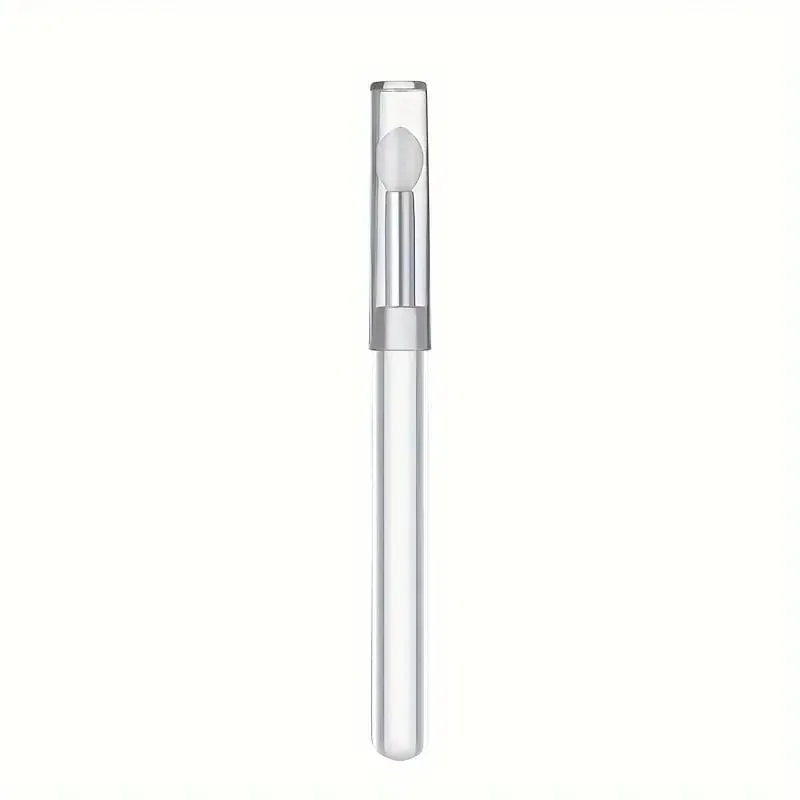 1/3PCS Portable Silicone Lip Brush With Cover Soft Multifunctional Lip Balm Applicator Lipstick Lipgloss Makeup Brushes — image 9
